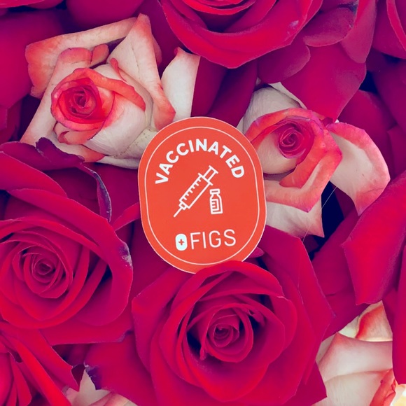 Figs VACCINATED  💉 Sticker - Picture 2 of 2